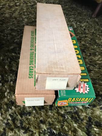 Baseball Cards -- 1988, 1989, 1991 Fleer Complete Sets; Misc. Rookies 1