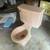 Vintage American Standard Sink And Toilet Tan 4 thumbnail