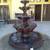 CEMENT WATER FOUNTAIN  (7-1/2 FEET TALL) 6' FOOT WIDE POND 12 thumbnail