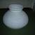 Antique Red Glass Oil Lamp with White Glass Shade 2 thumbnail