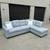 New Condition Light Gray Sectional Couch. Delivery Available! 4 thumbnail