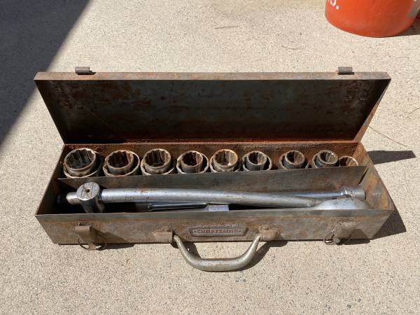 Craftsman 3/4” Drive  Set 1