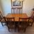 SOLID WOOD MISSION / ARTS & CRAFTS DINING SET – 8 CHAIRS + 2 LEAVES – 1 thumbnail