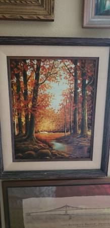 Painting.  Canvas, oil. 1