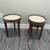 Pair of Marble Top French Louis XVI Bouillotte Side End Accent Tables 3 thumbnail