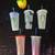 Starbucks Multicolor Cups with Lid and Straw 1 thumbnail