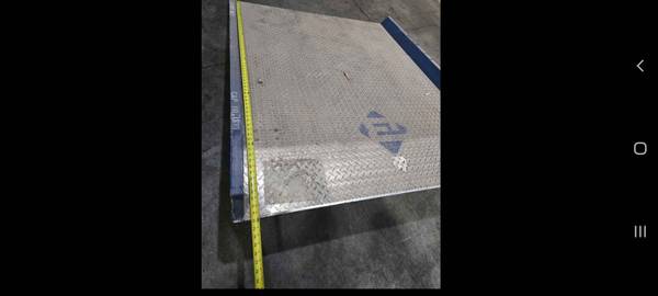 Huge 5by 5 ft long Warehouse dock ramps $699-799  each no less 1