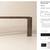 CB2 Blox 63" Rectangular Brown Wood Dining Table 6 thumbnail