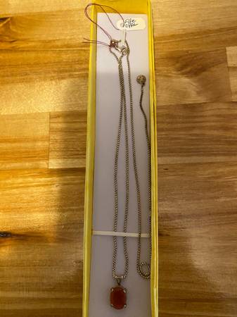 Fire Opal neckless 1