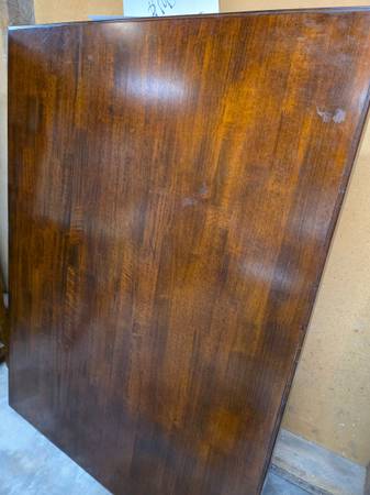 Wood Counter Height Table 1