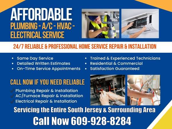 👉RELIABLE | PLUMBER | HVAC-AC | ELECTRICIAN | REPAIR & INSTALLATION 1