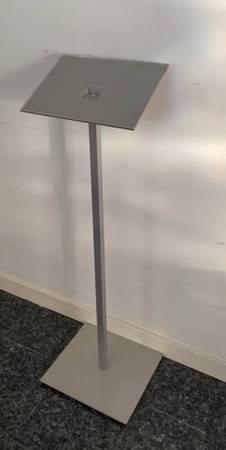 Modern Metal Display / Podium Stand – 44.5” Tall 1