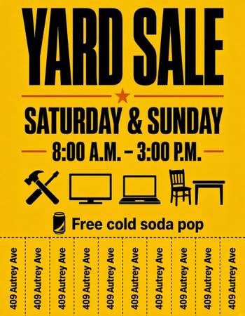 Yard sale photo