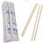 1500 Pair Kari-Out Disposable Round 8.5" Bamboo Chopsticks 4 thumbnail