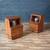 Pair of Mid-Century Modern Night Stands w/ Bookcase, c.1960’s 2 thumbnail