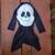 Vintage Ghostface Easter Unlimited, INC & Fun World Squiggly Mouth Mask W/ WEAR 1 thumbnail