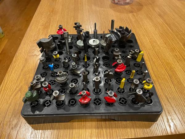 Router and Drill Bits 1