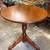 Vintage Solid Walnut Round Late 19thC Cocktail type Table- Fantastic 1 thumbnail