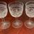 Set 10 Kusak Cut Glass Works Chantilly Lace Crystal Wine Cordial Glass 6 thumbnail