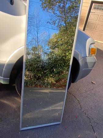 Big Aluminum Frame Mirror - $50 (Dawsonville)63470456226177120