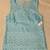 NWT! Talbots Lace Trim Knit Shell Turquoise S 1 thumbnail