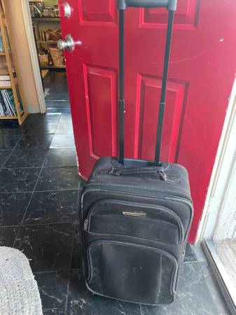 Black Rolling Carryon Suitcase 1
