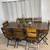 High Extendable Dining Table with 8 Chairs ASHLEY FURNITURE 1 thumbnail
