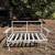 Vintage mid century modern white steel patio loveseat 1 thumbnail