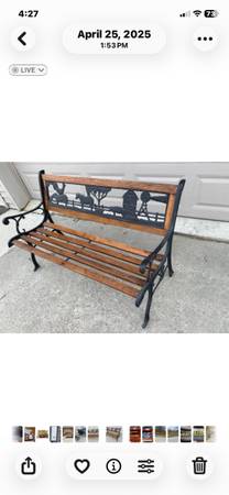 Oak bench 1