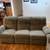3 seat Reclining couch (with stool) and matching reclining Love seat 2 thumbnail