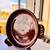 Signed Shen Smith Studio Pottery Dish - Vintage Mirror Brown Glaze 1 thumbnail