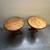 SOLID OAK TABLES Coffee table and 2 side tables 7 thumbnail
