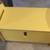 YELLOW WOODEN TOY CHEST 2 thumbnail