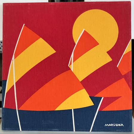 Fine Art Marüshka Fabric Fine Art Canvas Painting Marushka 1