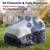 600D Heavy Duty Zero Turn Mower Cover, Waterproof UV Defense & Wind Re 6 thumbnail