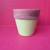 TERRACOTTA PLANTER POT COATED DIPPED PORCELAIN NORCAL 6 1/4" x 6 1/2" 1 thumbnail