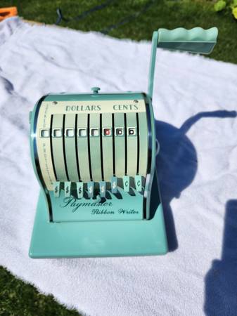 Mid Century Paymaster Ribbon Writer 1