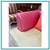 Celery Micro-suede + Rose Pink Leather Chair + Ottoman 4 thumbnail