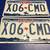 2000's Texas Space Shuttle & Cowboy License Plate#X06 CMD Matching Set 3 thumbnail