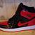 NEW Red and Black Air Jordan Sneakers size 8 2 thumbnail