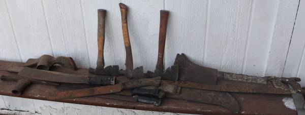 old Farm cutting stuff. 1