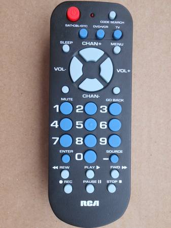 RCA Universal Remote Control 1