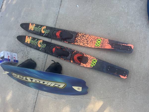 Wakeboard and Water Skis 1