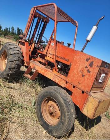 Allison Chambers rough terrain rockyard forklift 1