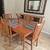 Fine solid wood dining 6 piece set 1 thumbnail