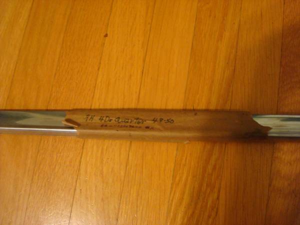 1949 1950 Ford Right Quarter Chrome Trim (NOS) 1