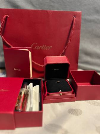 Cartier Ring(Rose Gold)- Small Love Ring 1