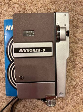Nikkorex 8mm movie camera - $15 (Aurora)63443117329667122
