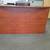 L shaped reception desk w transaction top w 2 locked drawer 1 thumbnail