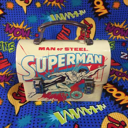 DC Comics Man Of Steel Superman Mini Lunch Pale 1